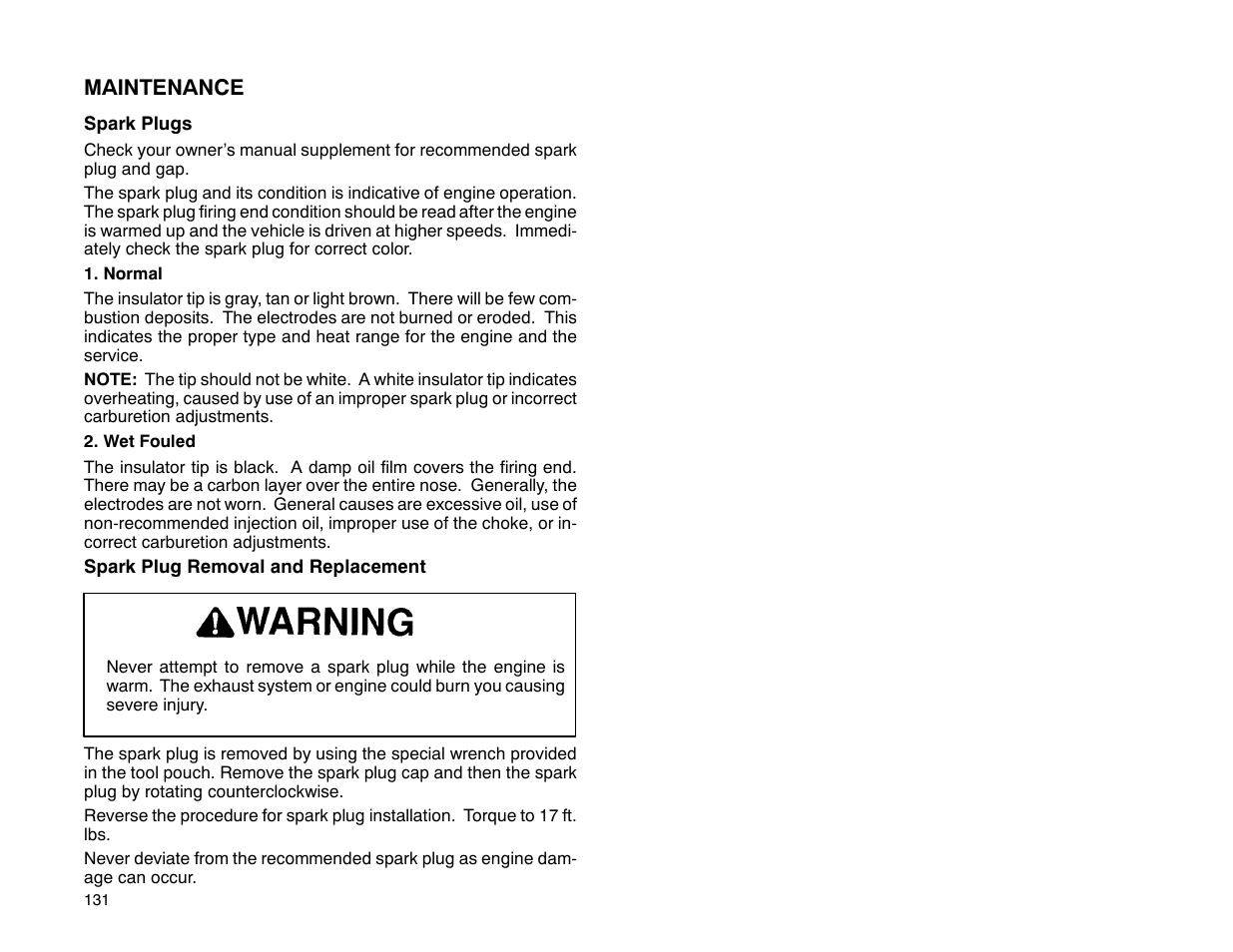 Polaris 2001 ATV Universal ATV User Manual | Page 142 / 189