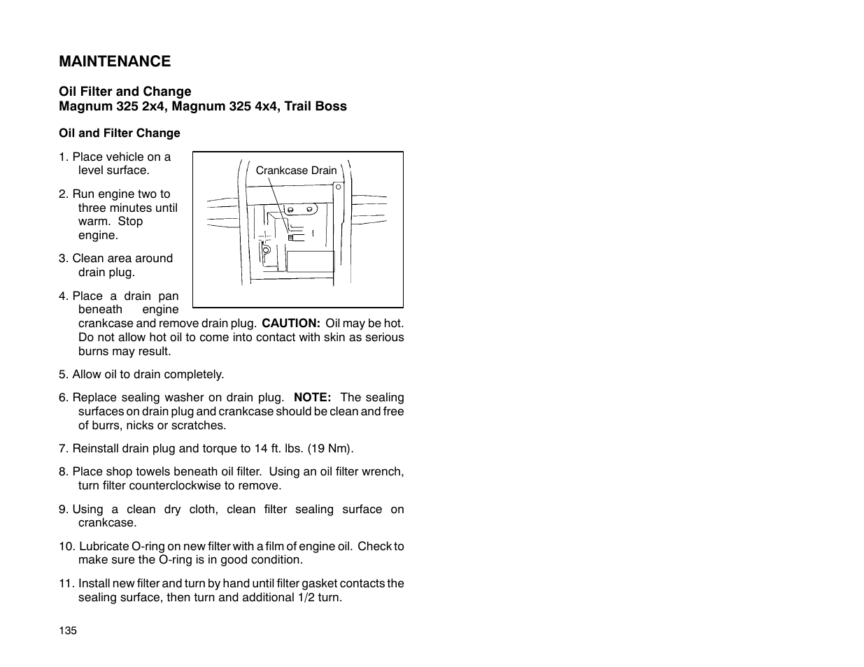 Polaris 2001 ATV Universal ATV User Manual | Page 146 / 189