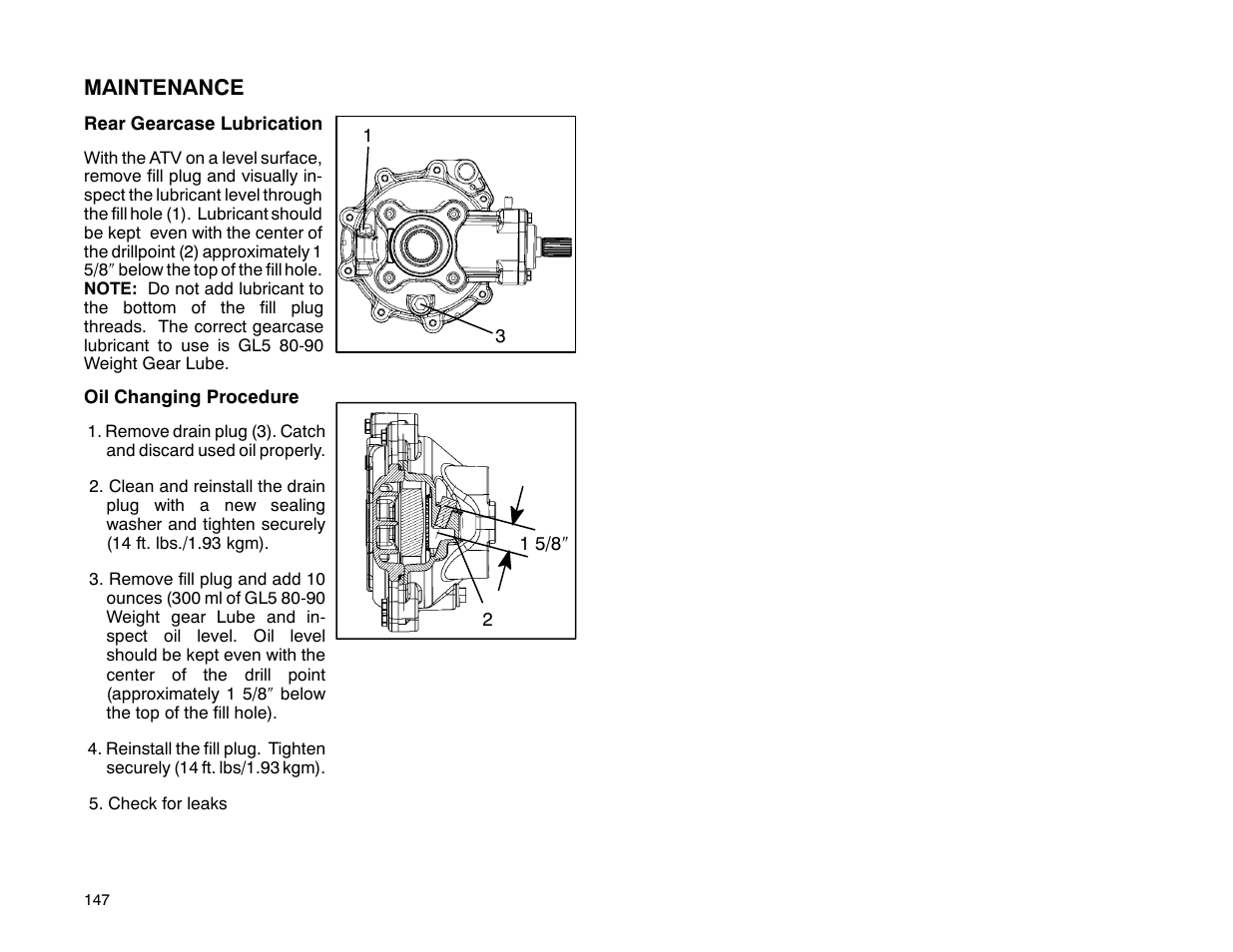 Polaris 2001 ATV Universal ATV User Manual | Page 158 / 189