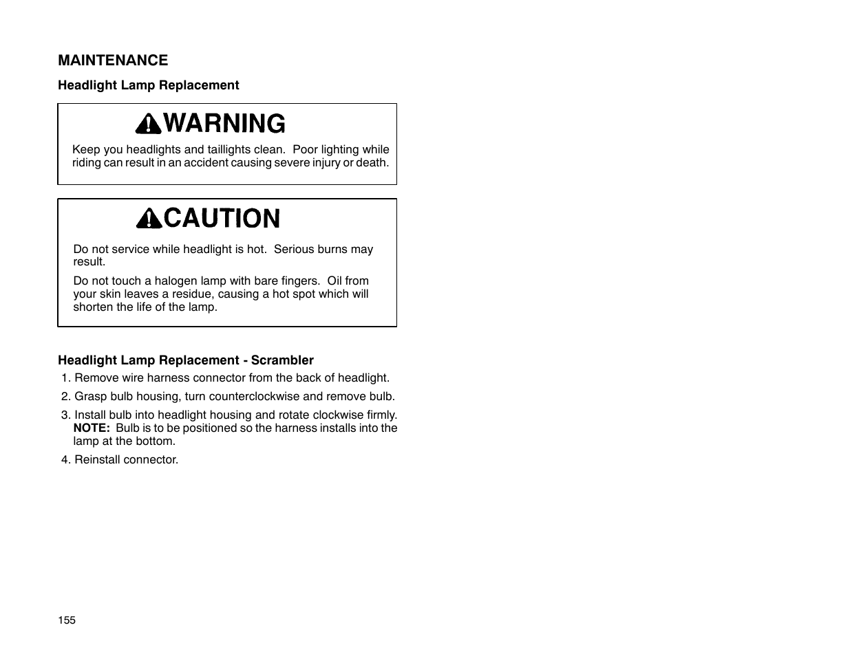 Polaris 2001 ATV Universal ATV User Manual | Page 166 / 189