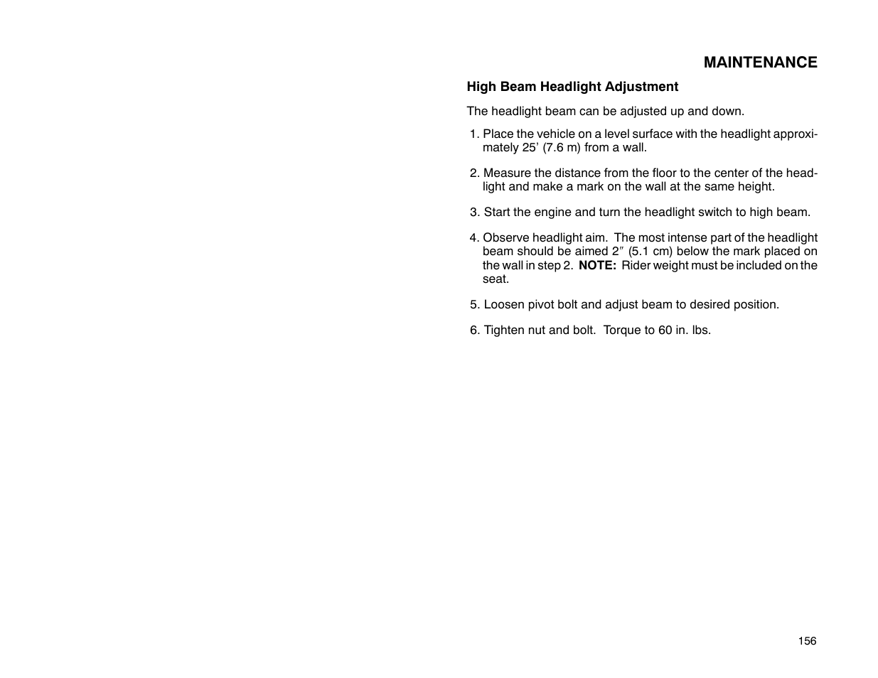 Polaris 2001 ATV Universal ATV User Manual | Page 167 / 189