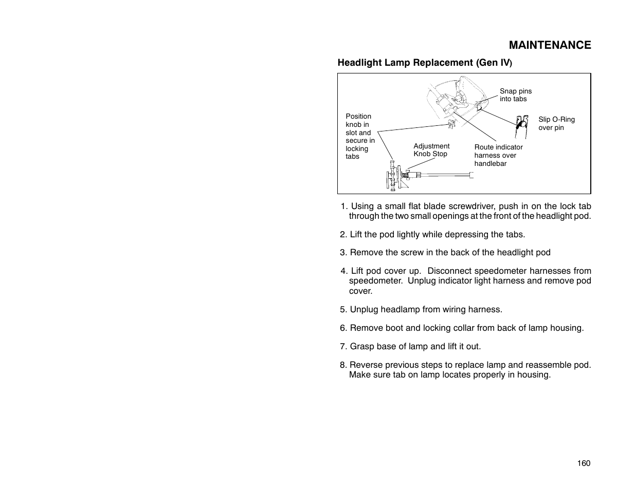 Maintenance | Polaris 2001 ATV Universal ATV User Manual | Page 171 / 189