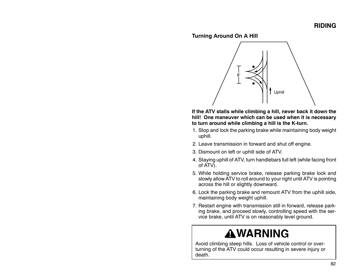 Polaris 2001 ATV Universal ATV User Manual | Page 93 / 189