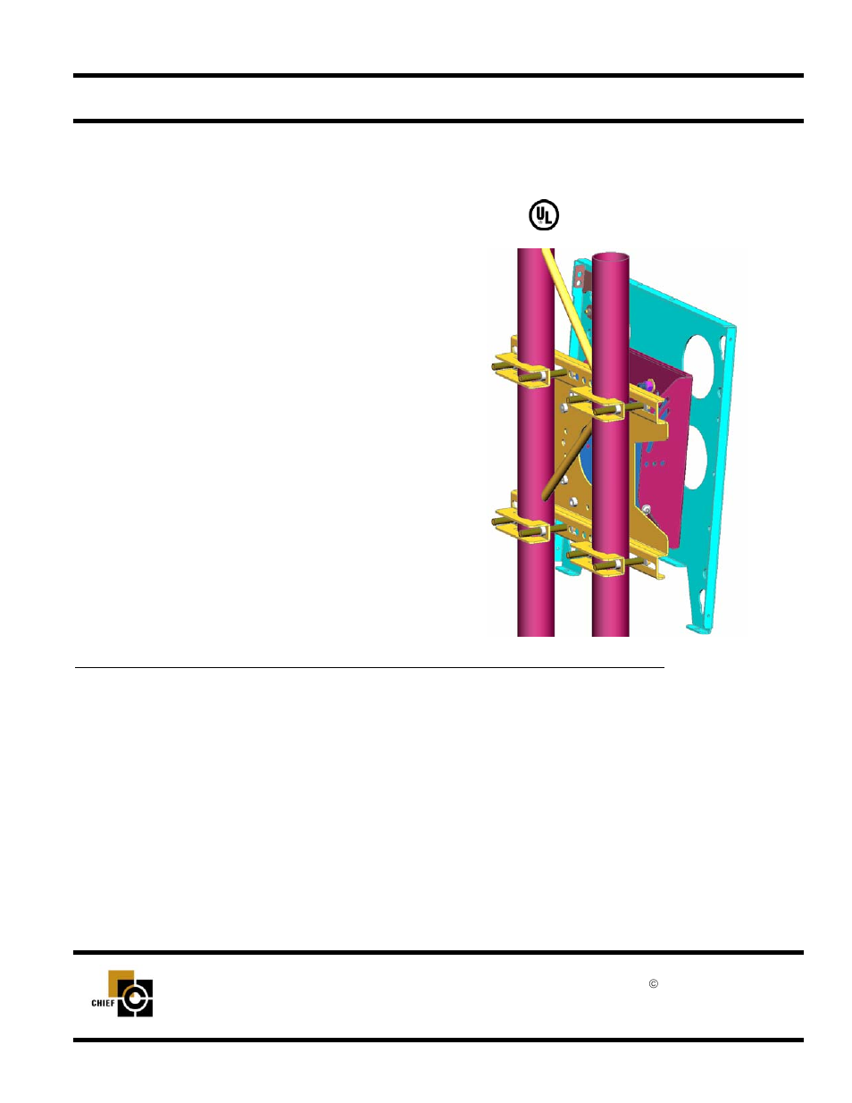 Chief Manufacturing Truss Pitch-Adjustable Mount TPP User Manual | 7 pages