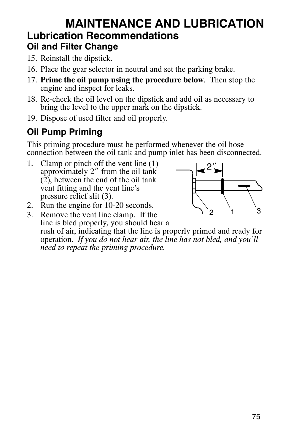Maintenance and lubrication, Lubrication recommendations | Polaris 2005 ATV Scrambler 500 4X4 User Manual | Page 78 / 123