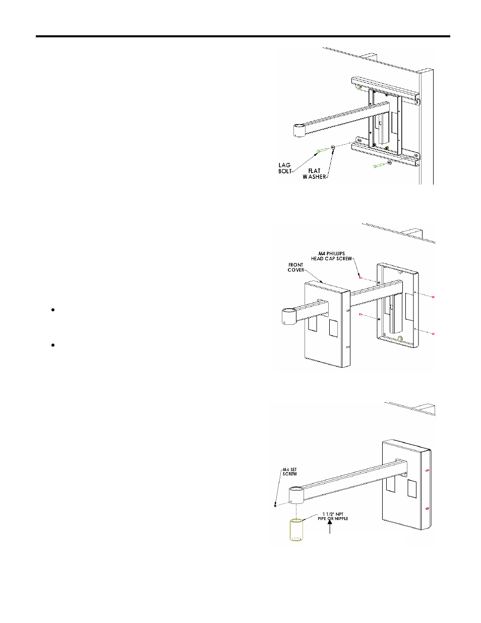 Step 4, Step 5 [reference only, Step 6 [reference only | Chief Manufacturing Dual Stud Adapter CTA-111 User Manual | Page 6 / 6