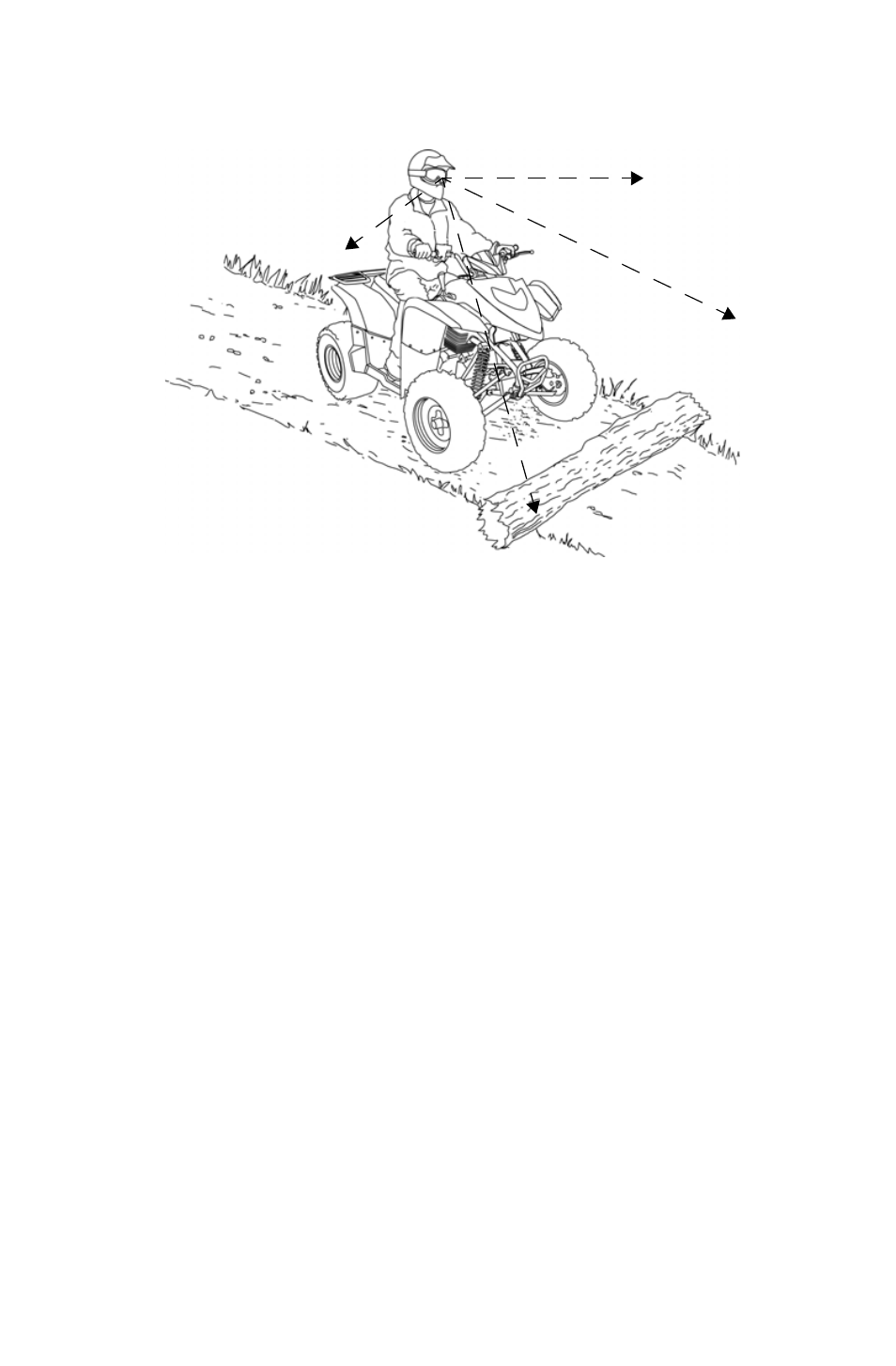 Driving over obstacles, Operation | Polaris 2011 ATV Phoenix 200 User Manual | Page 49 / 114