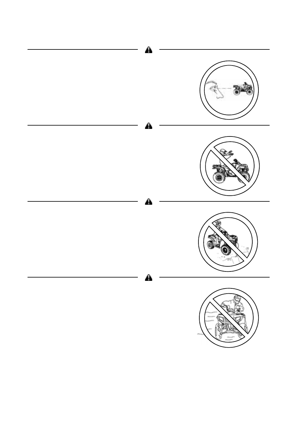 Safety, Operator safety | Polaris 2011 ATV Sportsman Forest 500 User Manual | Page 11 / 138