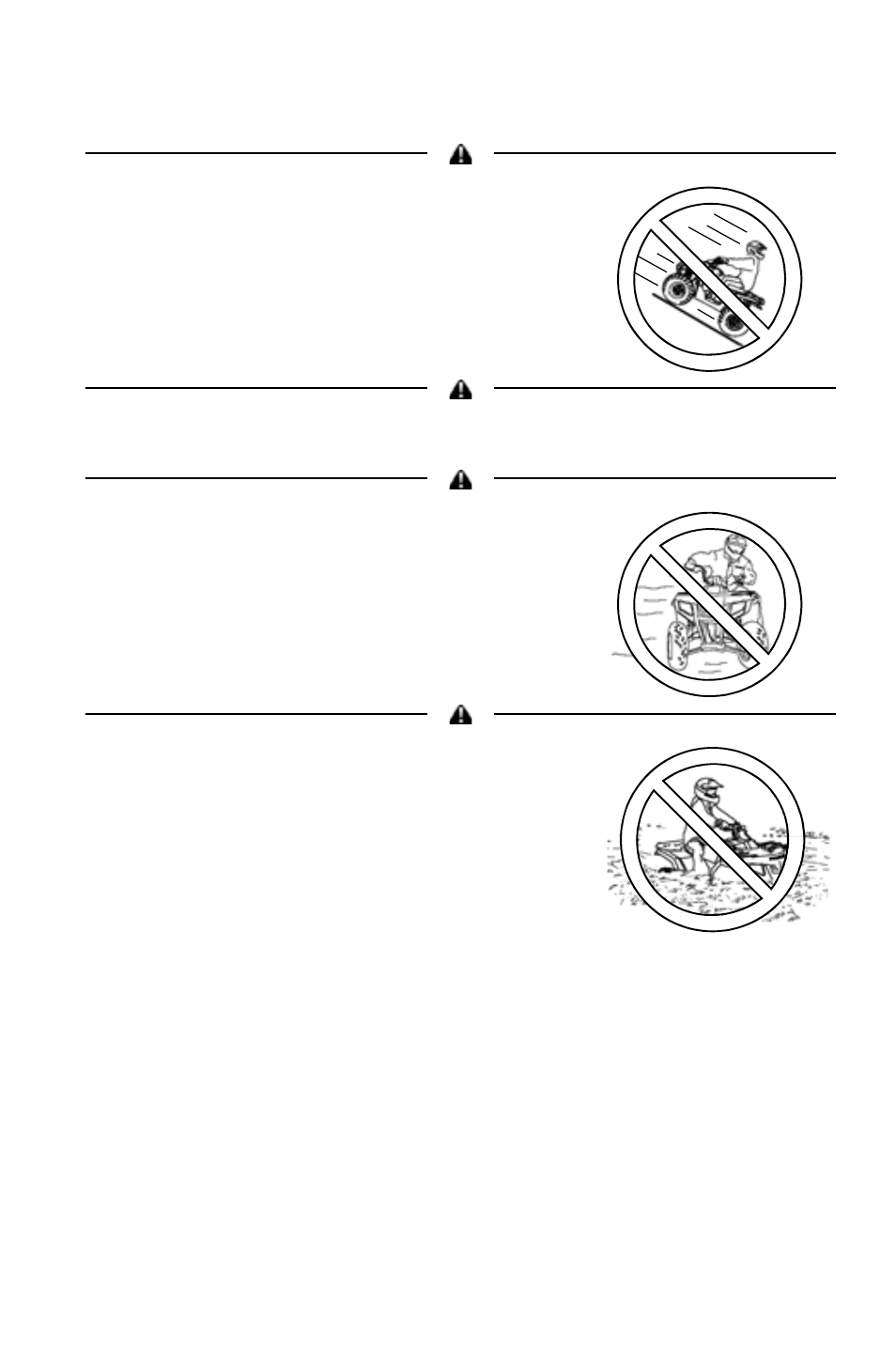 Safety, Operator safety | Polaris 2011 ATV Sportsman Forest 500 User Manual | Page 13 / 138