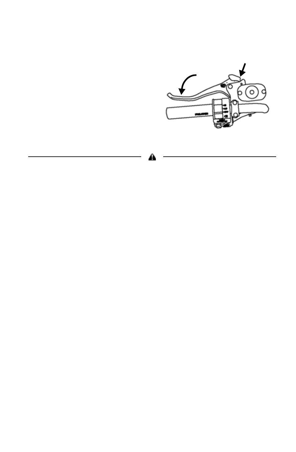 Features and controls, Parking brake | Polaris 2011 ATV Sportsman Forest 500 User Manual | Page 41 / 138