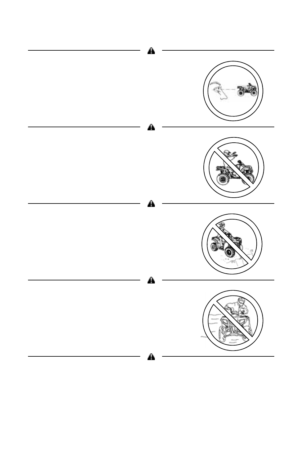 Safety, Rider safety | Polaris 2011 ATV Sportsman Forest 550 User Manual | Page 11 / 142