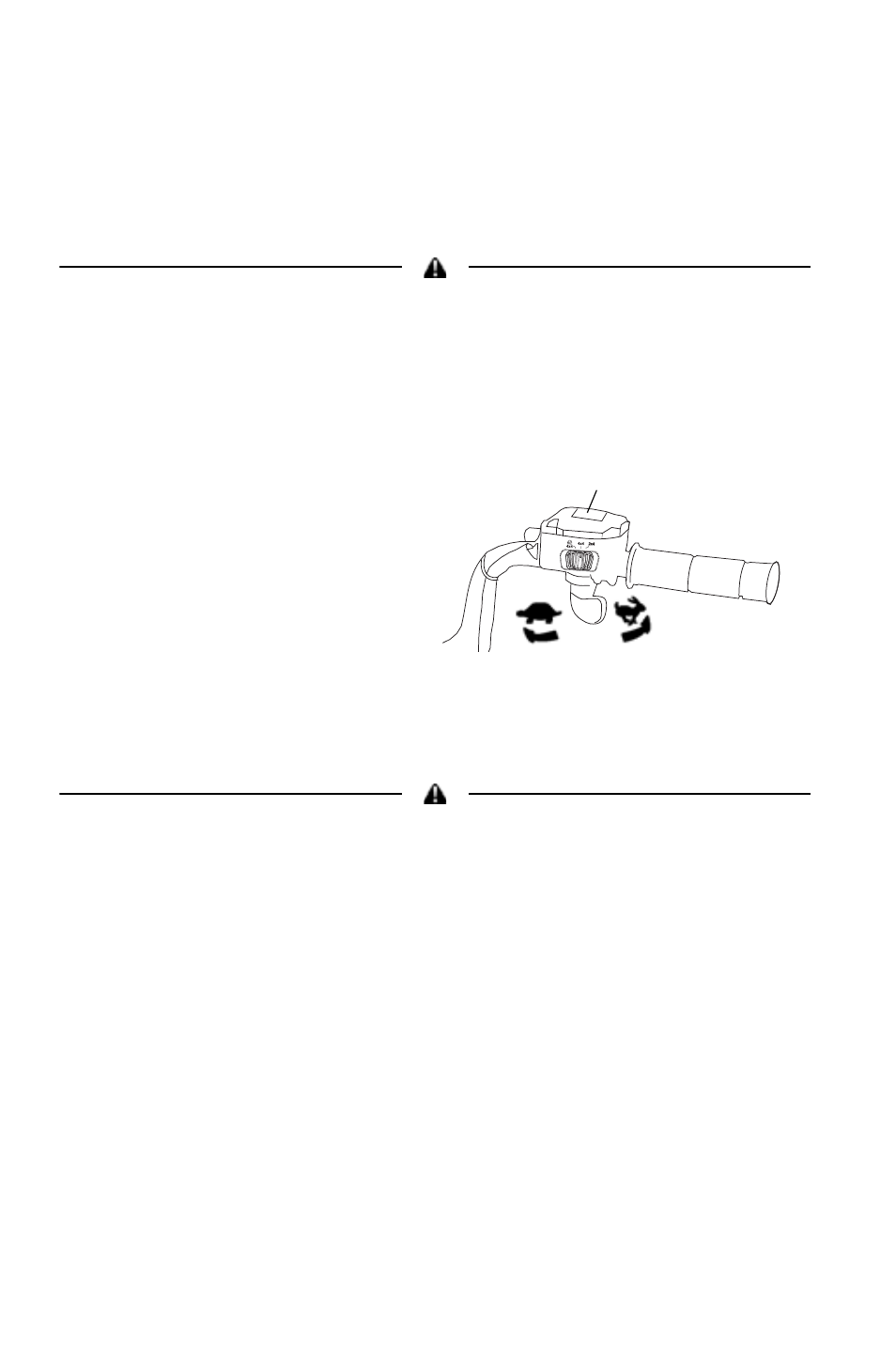 Features and controls, Mirrors, Throttle lever | Electronic throttle control (etc) | Polaris 2011 ATV Sportsman Forest 550 User Manual | Page 24 / 142