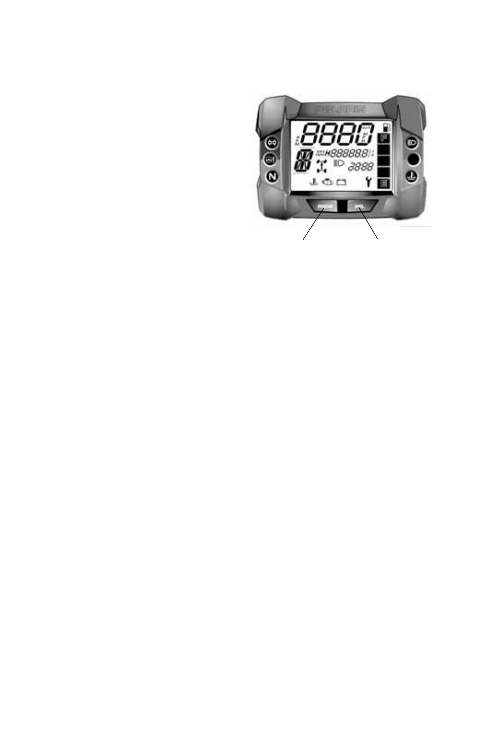 Features and controls, Instrument cluster | Polaris 2011 ATV Sportsman Forest 550 User Manual | Page 36 / 142