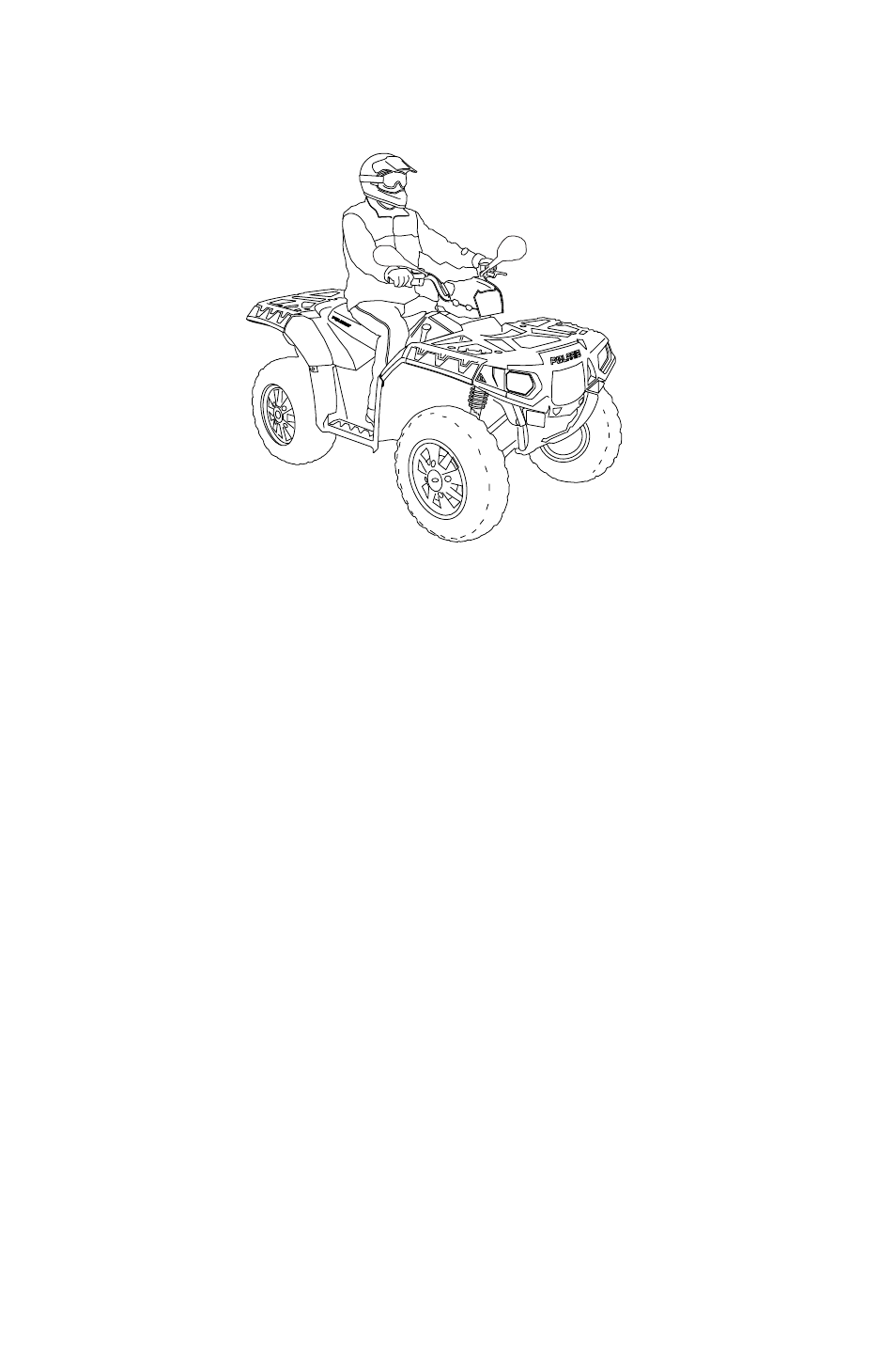 Operation, Driving procedures | Polaris 2011 ATV Sportsman Forest 550 User Manual | Page 48 / 142