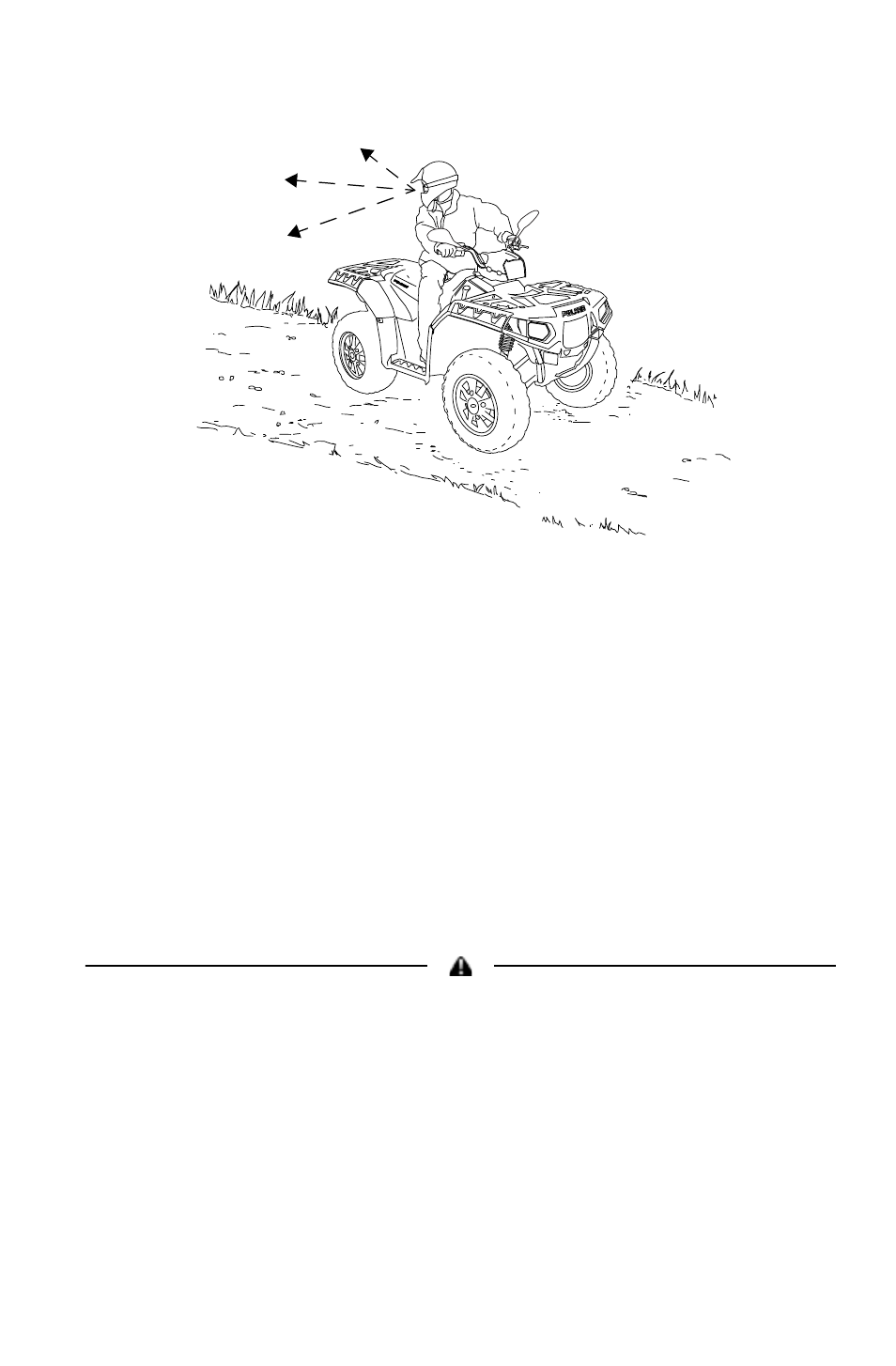 Operation, Driving in reverse | Polaris 2011 ATV Sportsman Forest 550 User Manual | Page 53 / 142