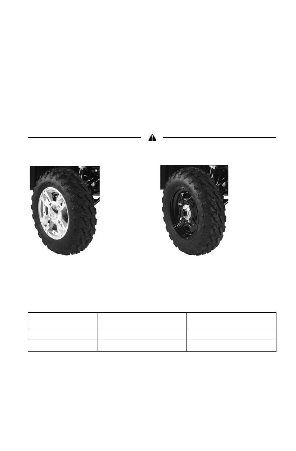 Maintenance, Tires | Polaris 2011 ATV Sportsman Forest 550 User Manual | Page 93 / 142