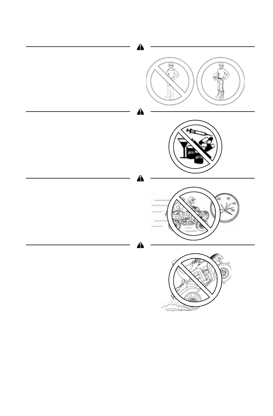 Safety, Rider safety | Polaris 2011 ATV Sportsman Touring 550 INTL User Manual | Page 12 / 143