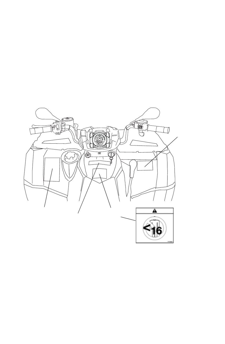 Safety labels and locations, Safety | Polaris 2011 ATV Sportsman Touring 550 INTL User Manual | Page 21 / 143