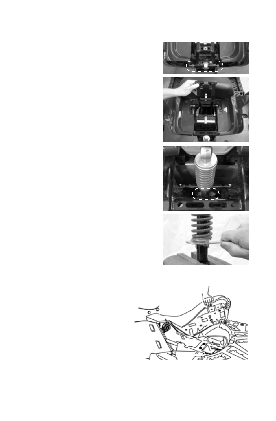 Side panel/footwell removal, Maintenance, Seats | Polaris 2011 ATV Sportsman Touring 550 INTL User Manual | Page 93 / 143