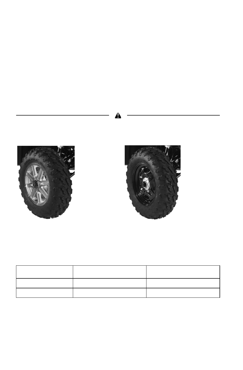 Maintenance, Tires | Polaris 2011 ATV Sportsman Touring 550 INTL User Manual | Page 97 / 143