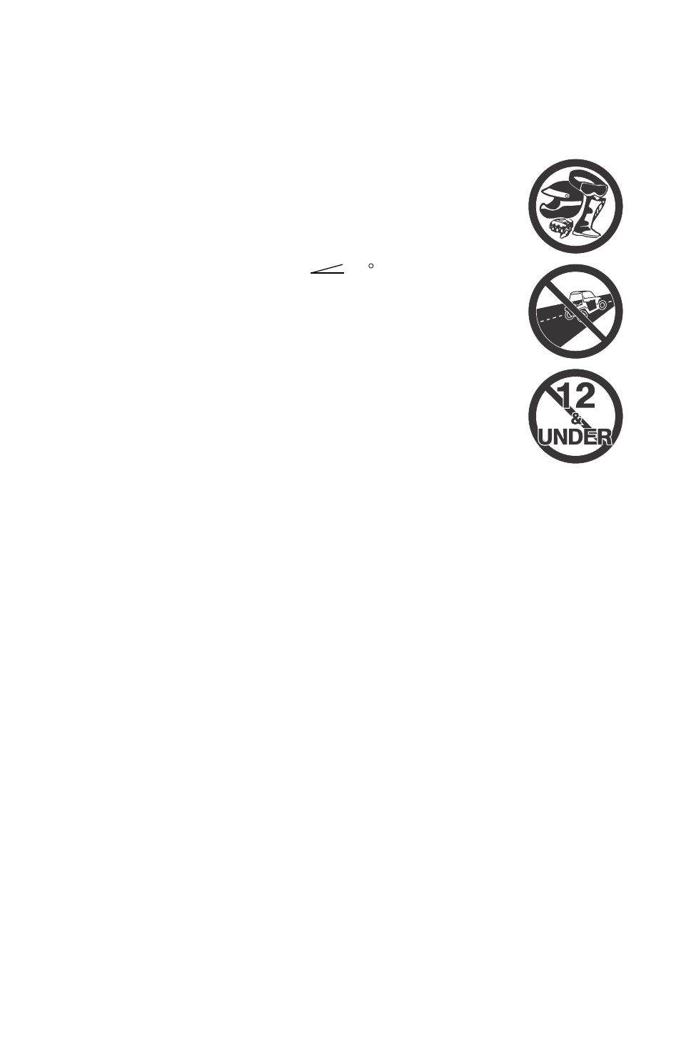 Safety, Safety labels and locations, Rear warning label | Polaris 2012 ATV RZR 170 User Manual | Page 26 / 114