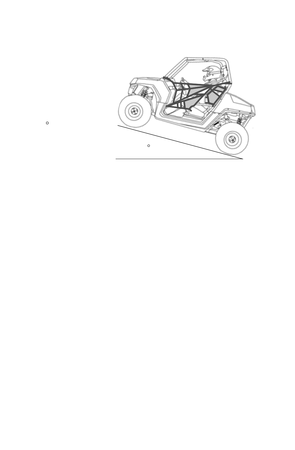 Operation, Driving uphill | Polaris 2012 ATV RZR 170 User Manual | Page 49 / 114