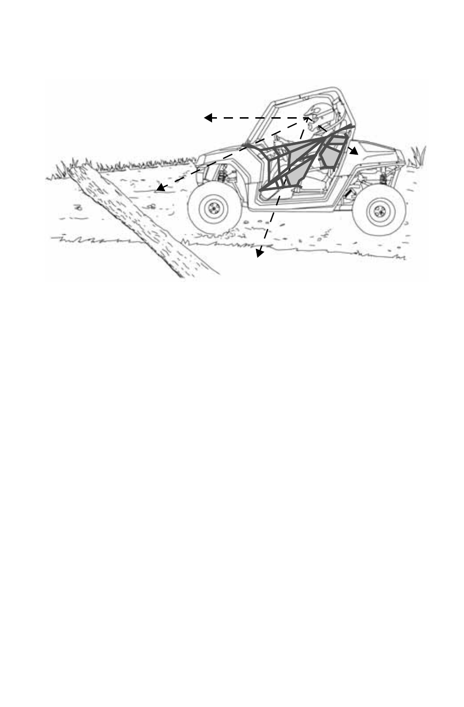 Operation, Driving over obstacles | Polaris 2012 ATV RZR 170 User Manual | Page 52 / 114