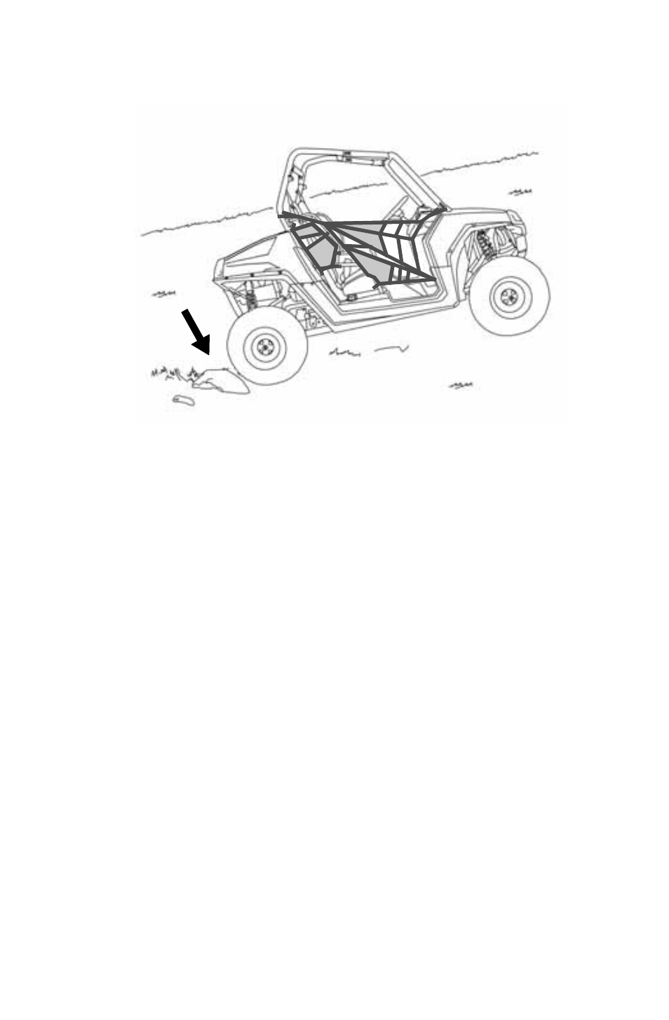 Operation, Parking on an incline | Polaris 2012 ATV RZR 170 User Manual | Page 54 / 114