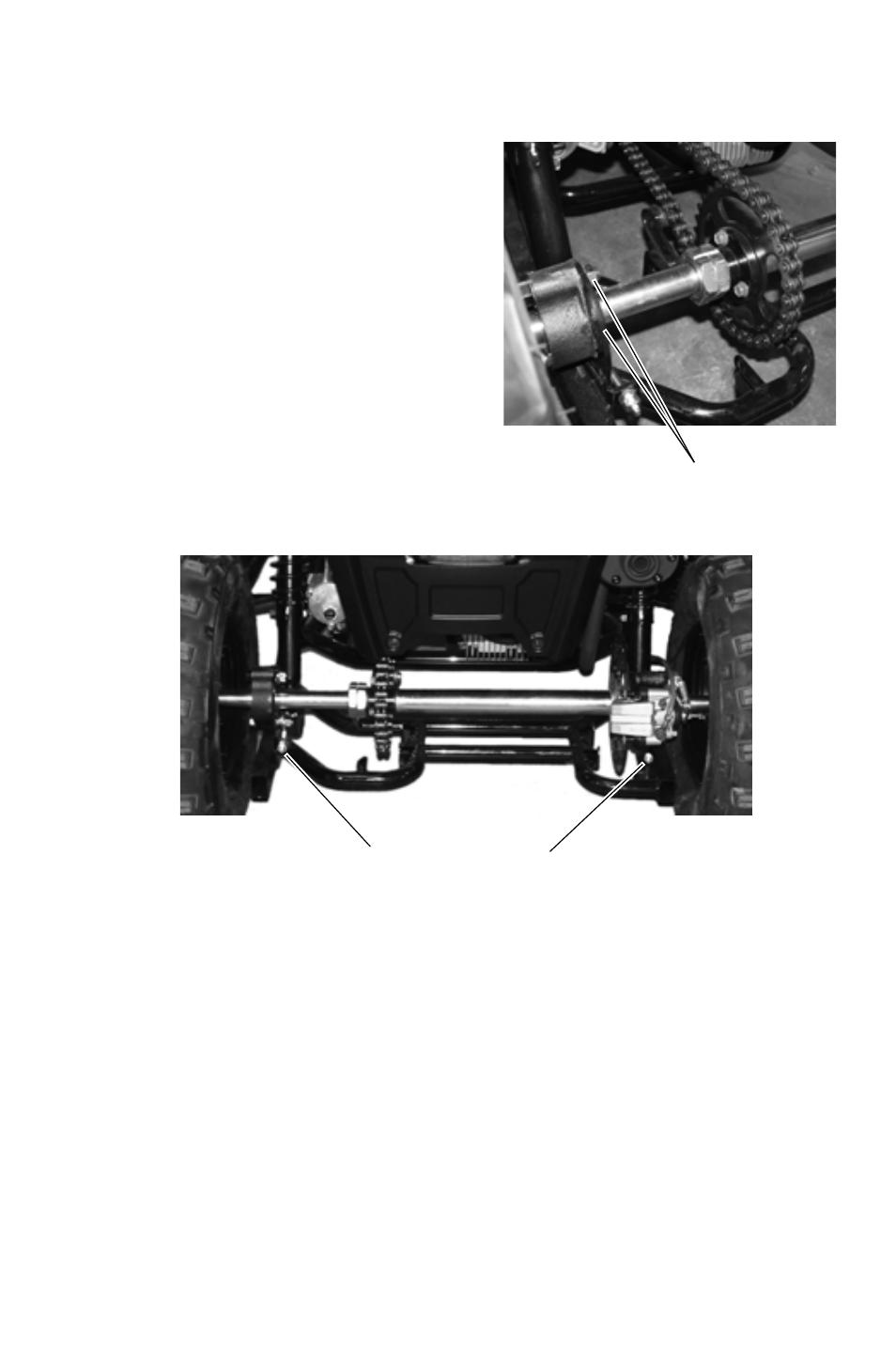 Maintenance, Drive chain slack adjustment | Polaris 2012 ATV RZR 170 User Manual | Page 66 / 114