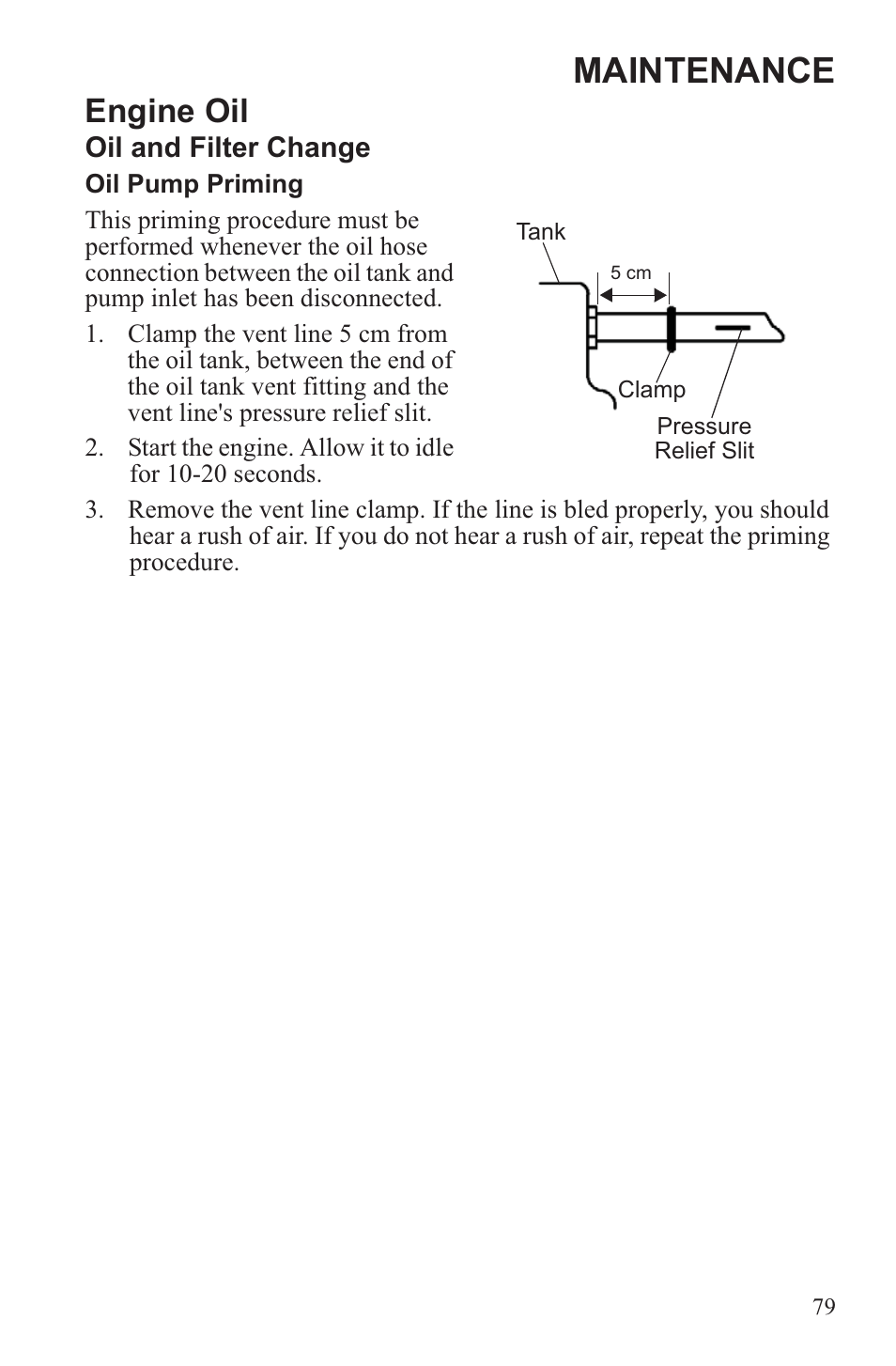 Maintenance, Engine oil | Polaris 2013 ATV Sportsman 500 Tractor INTL User Manual | Page 81 / 141