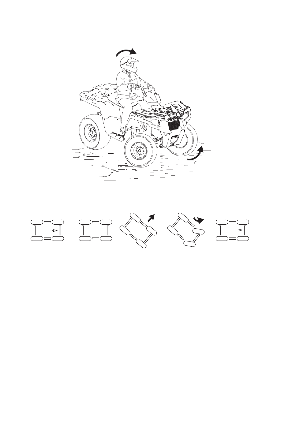 Operation, Driving on slippery surfaces | Polaris 2014 ATV Sportsman 570 EFI User Manual | Page 54 / 148