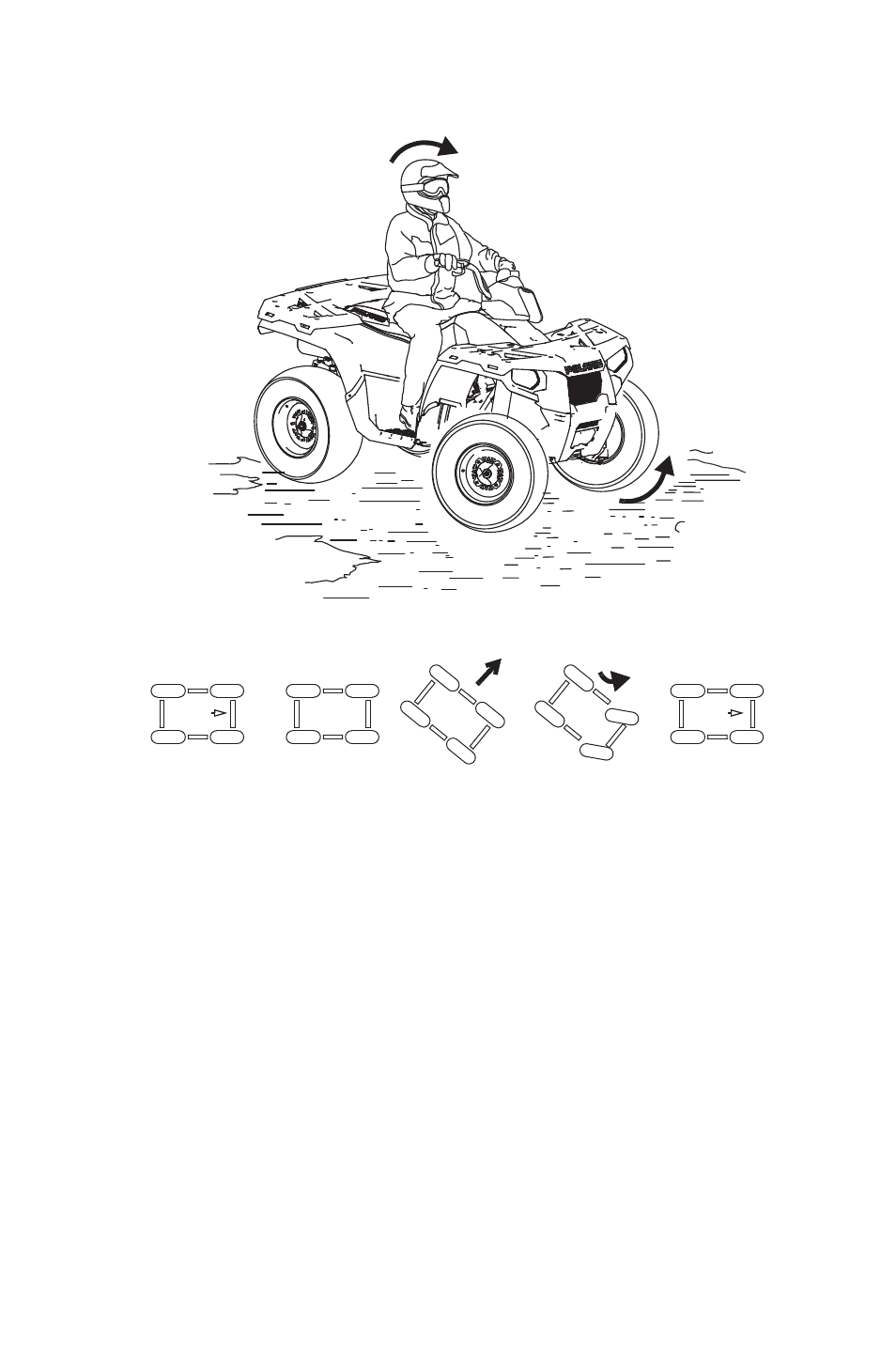 Operation, Driving on slippery surfaces | Polaris 2014 ATV Sportsman 400 HO User Manual | Page 52 / 148
