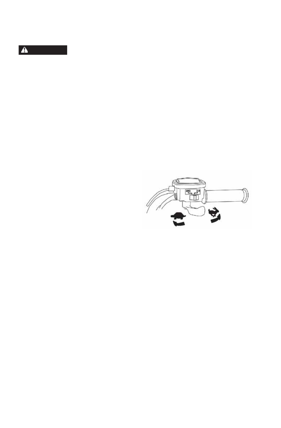 Features and controls, Throttle lever | Polaris 2014 ATV Sportsman 800 EFI User Manual | Page 30 / 147