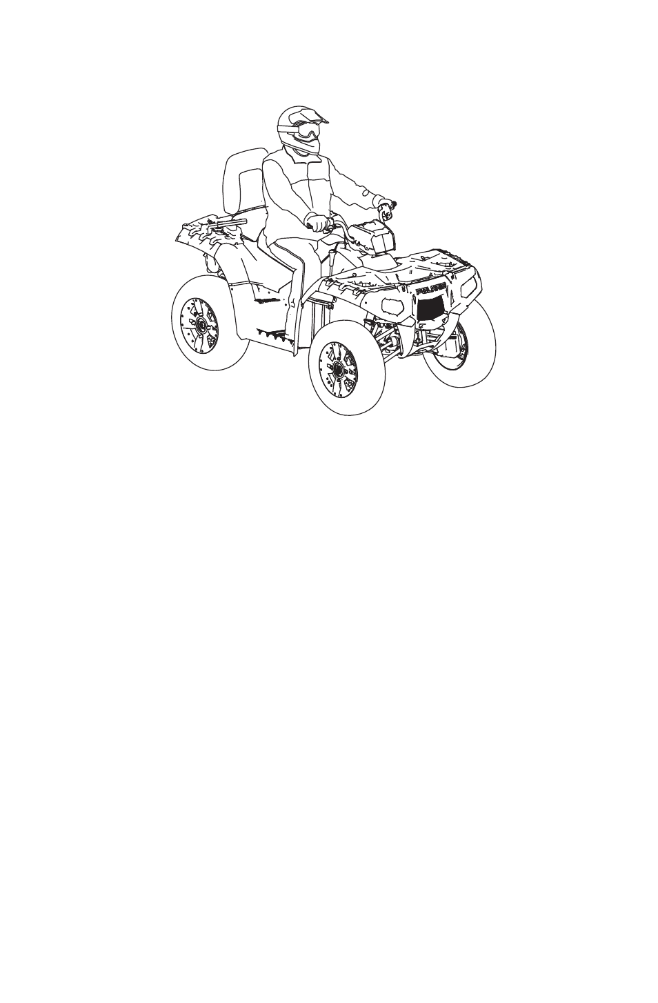 Operation, Driving procedures | Polaris 2014 ATV Sportsman Touring 550 EPS User Manual | Page 60 / 163