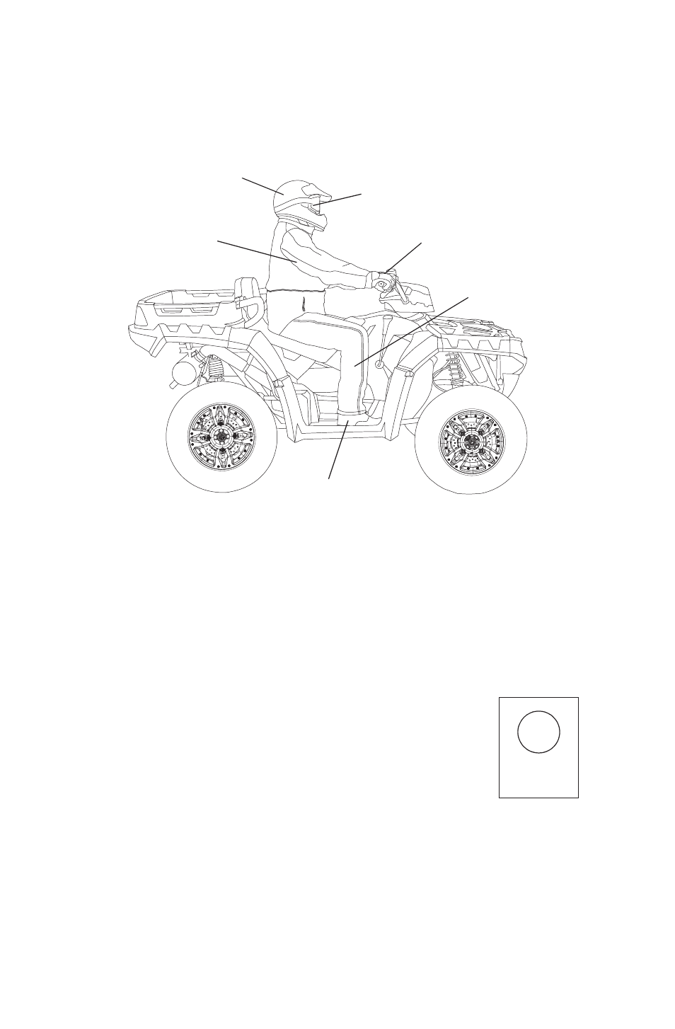 Safety, Safe riding gear | Polaris 2014 ATV Sportsman X2 550 EPS User Manual | Page 10 / 166