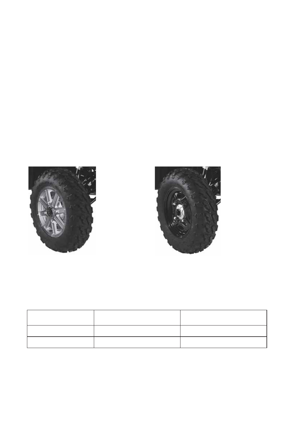 Maintenance, Tires | Polaris 2014 ATV Sportsman X2 550 EPS User Manual | Page 117 / 166