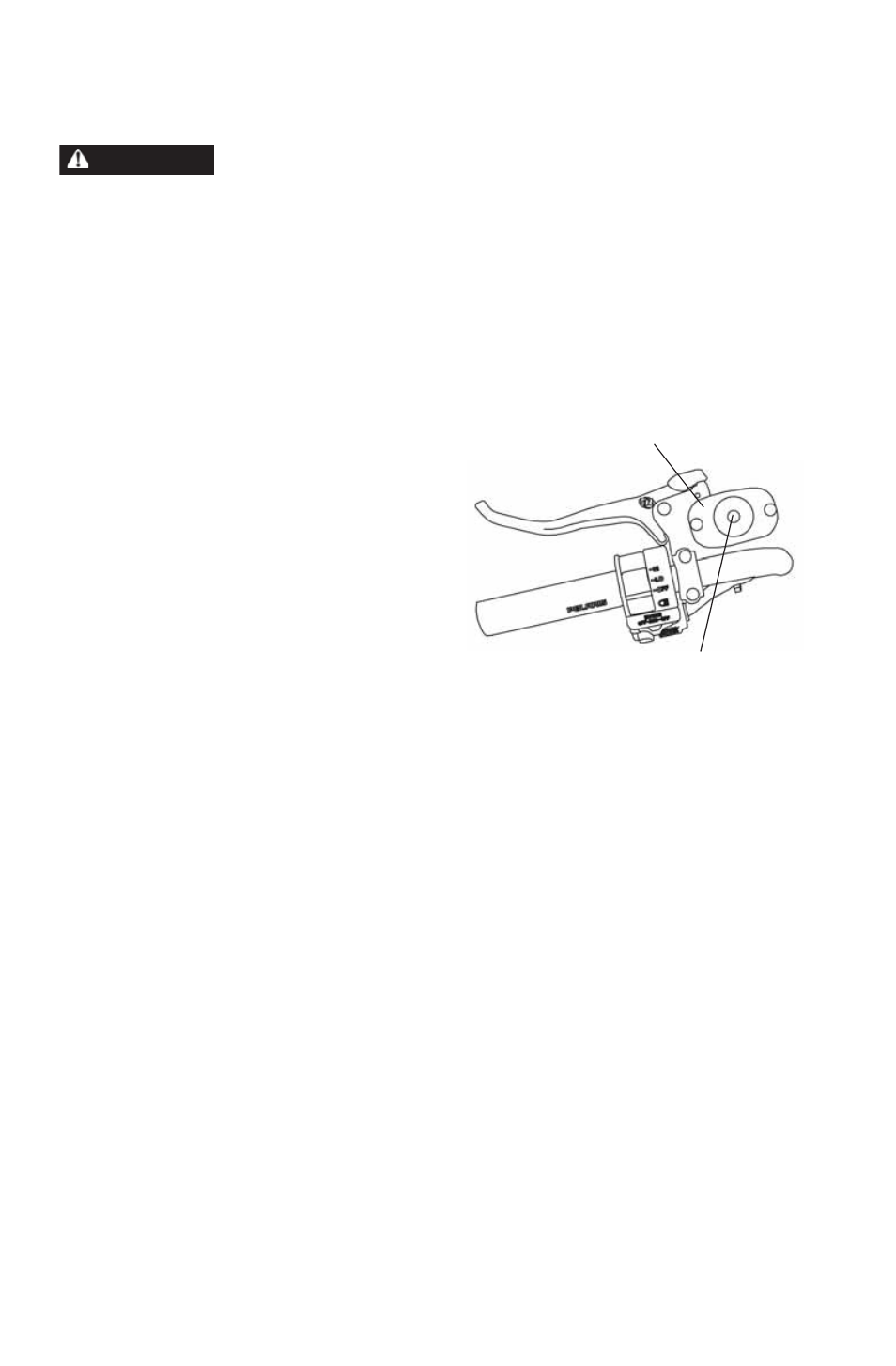 Features and controls, Master cylinder/brake fluid | Polaris 2014 ATV Sportsman X2 550 EPS User Manual | Page 34 / 166