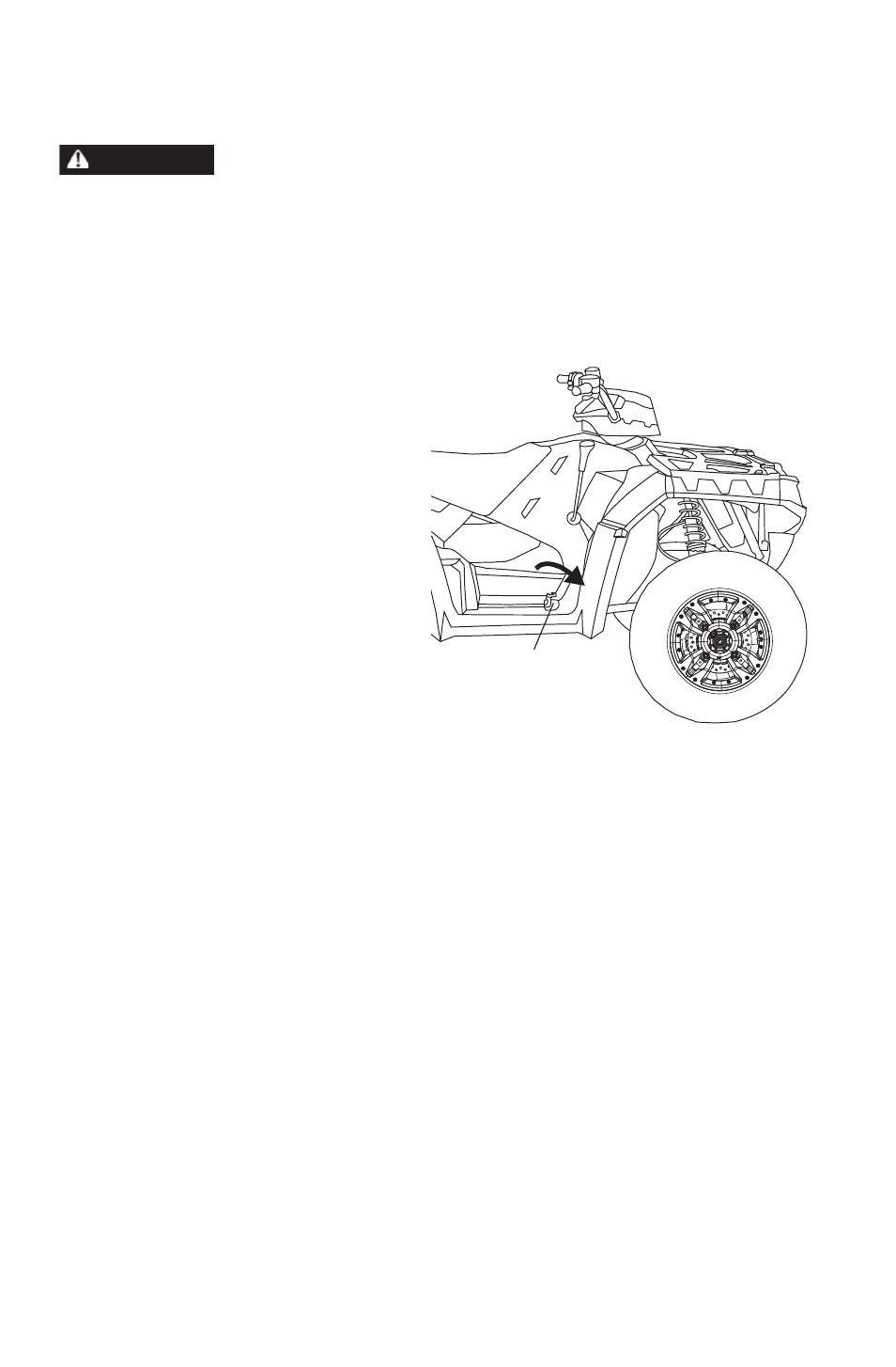 Features and controls, Auxiliary foot brake | Polaris 2014 ATV Sportsman X2 550 EPS User Manual | Page 36 / 166