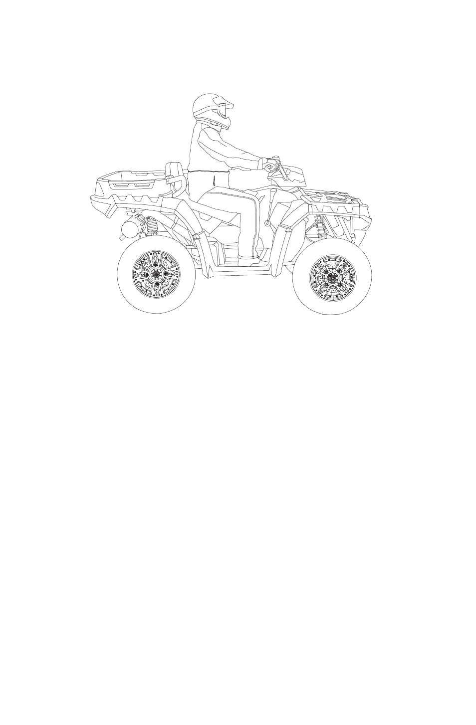 Operation, Driving procedures | Polaris 2014 ATV Sportsman X2 550 EPS User Manual | Page 62 / 166