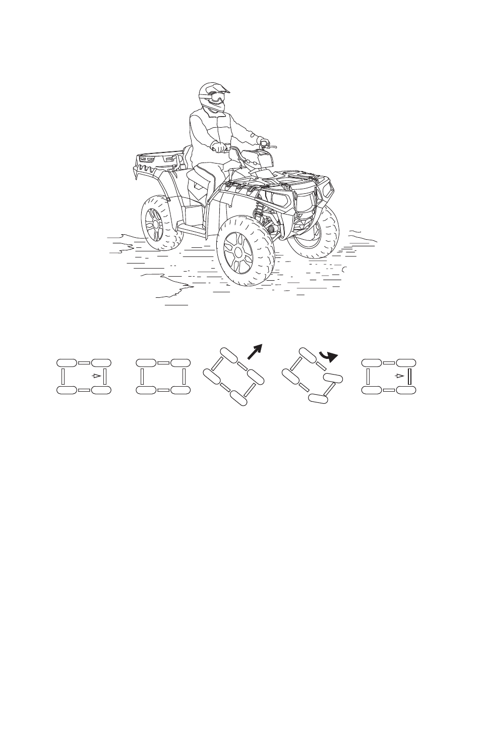 Operation, Driving on slippery surfaces | Polaris 2014 ATV Sportsman X2 550 EPS User Manual | Page 66 / 166