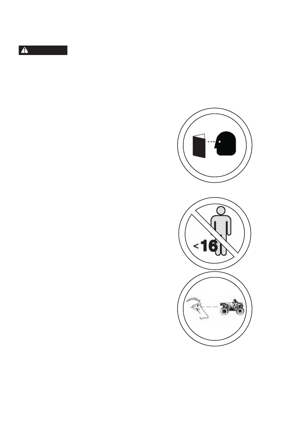 Safety, Safety warnings | Polaris 2014 ATV Sportsman 550 EPS User Manual | Page 12 / 160