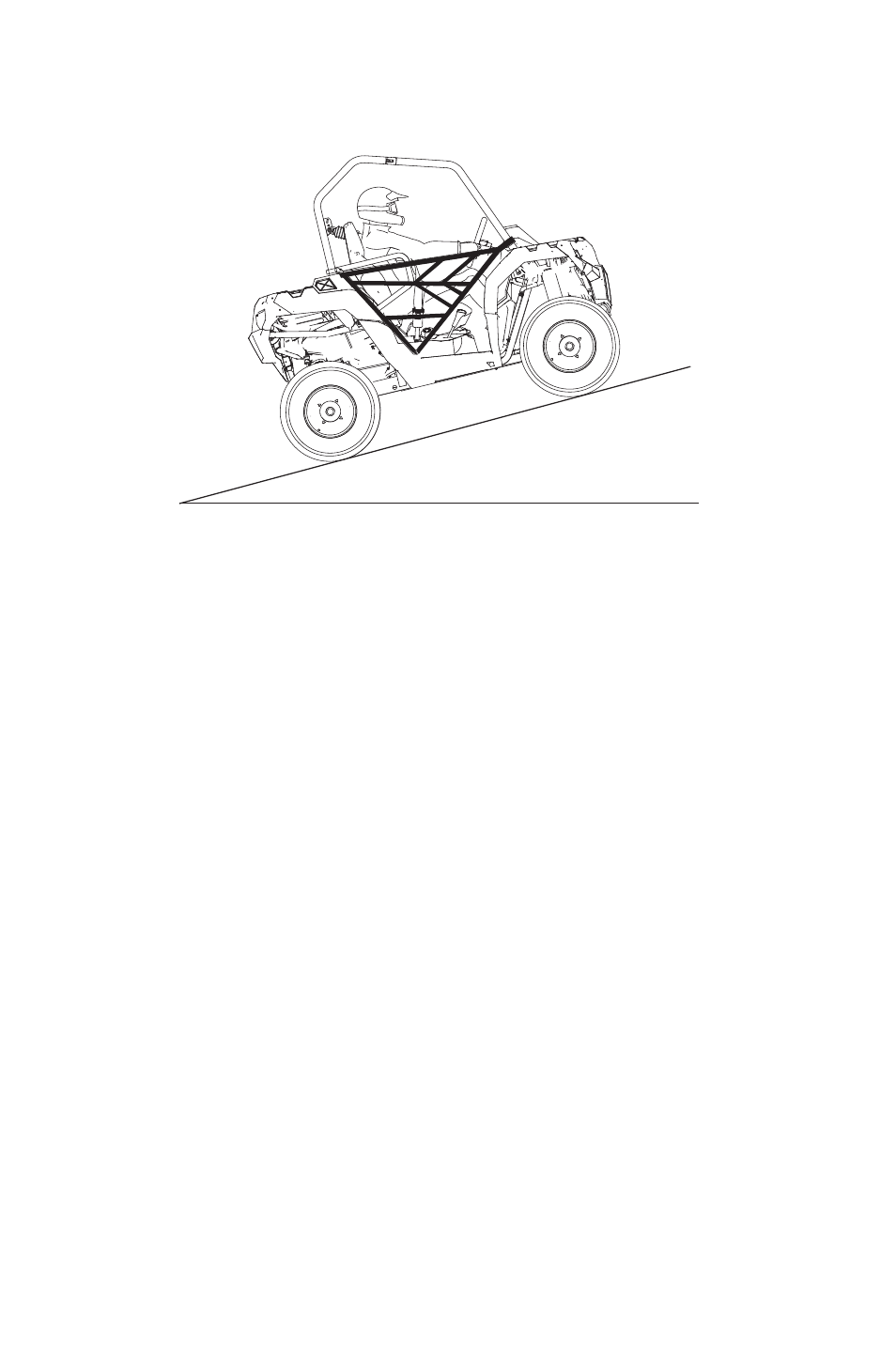 Operation, Driving uphill | Polaris 2015 ATV Sportsman ACE 570 User Manual | Page 62 / 153