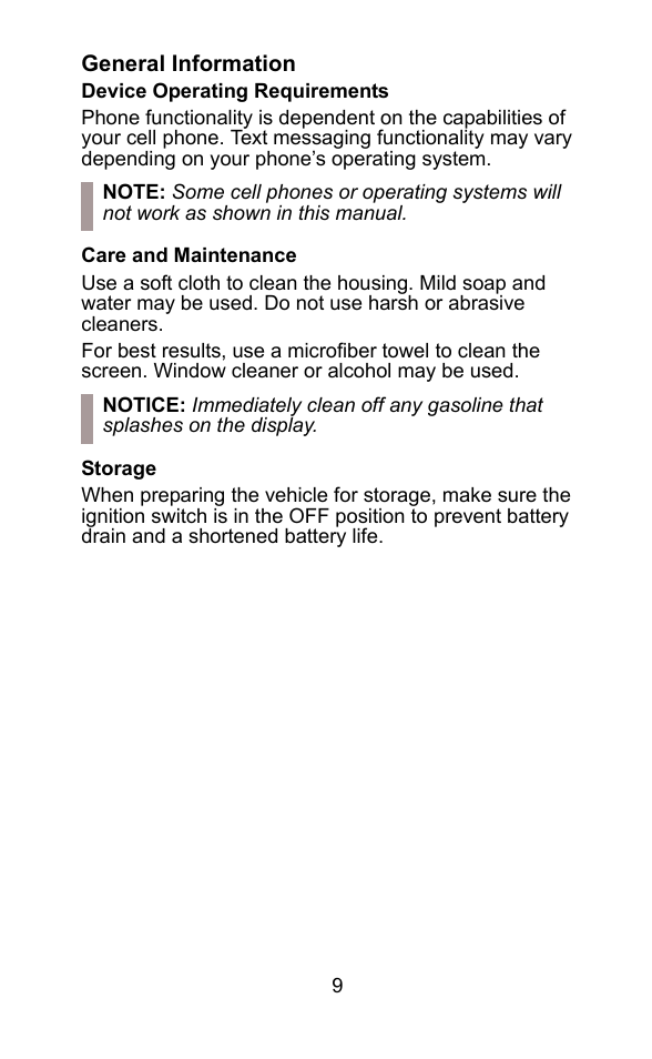 Polaris 2015 ATV Interactive Digital Display User Manual | Page 10 / 74