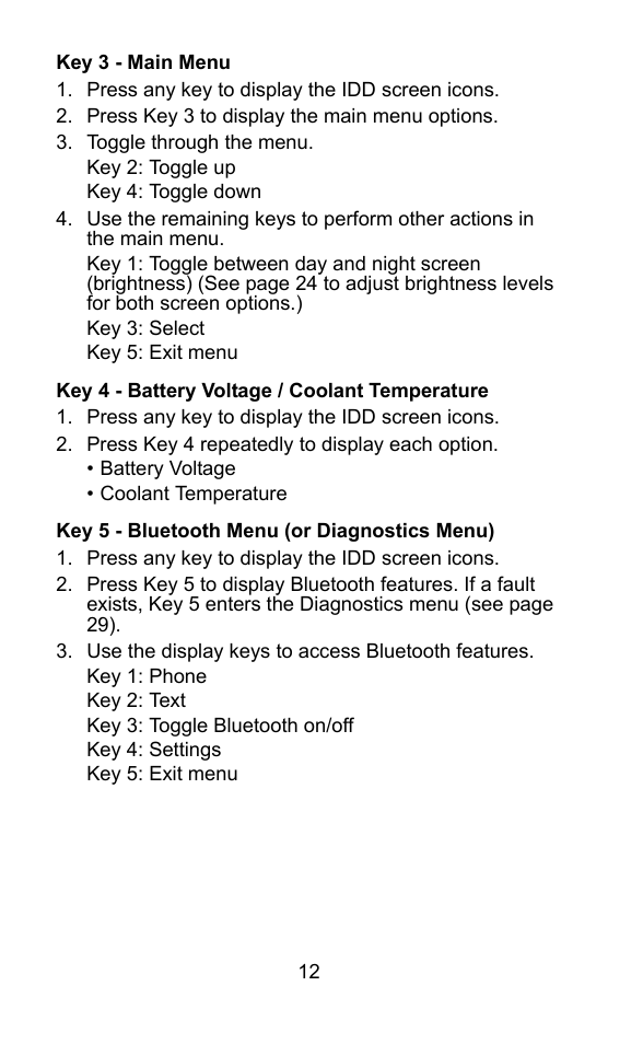 Polaris 2015 ATV Interactive Digital Display User Manual | Page 13 / 74