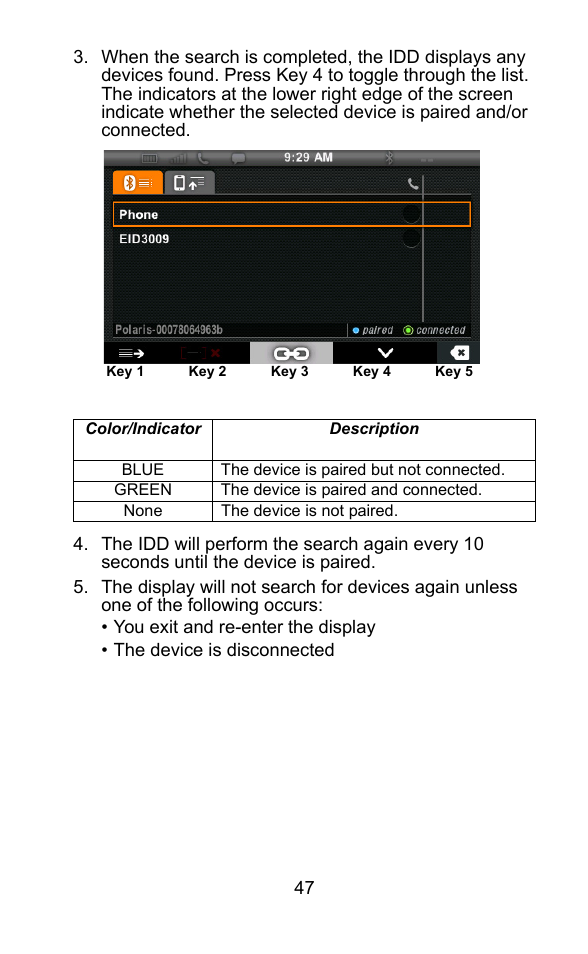 Polaris 2015 ATV Interactive Digital Display User Manual | Page 48 / 74