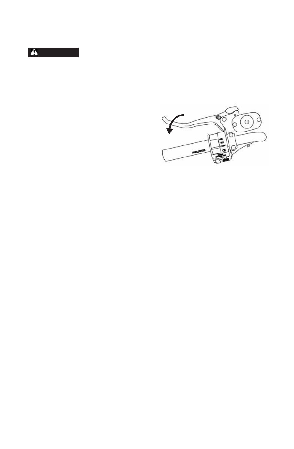 Features and controls, Brake lever | Polaris 2016 ATV Sportsman 850 User Manual | Page 35 / 167
