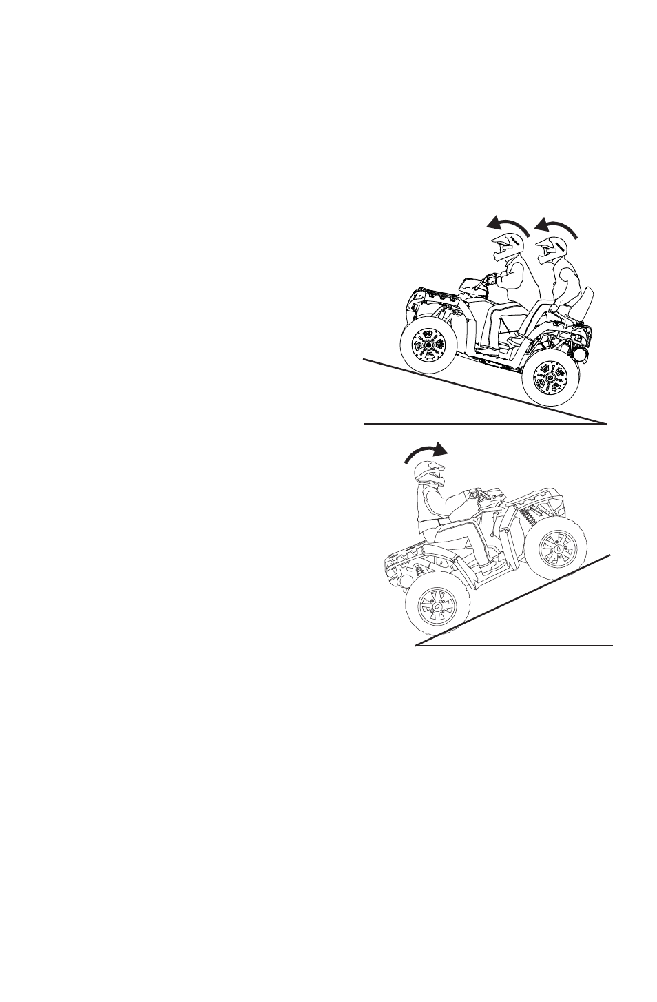 Operation, Driving uphill | Polaris 2016 ATV Sportsman 850 User Manual | Page 69 / 167