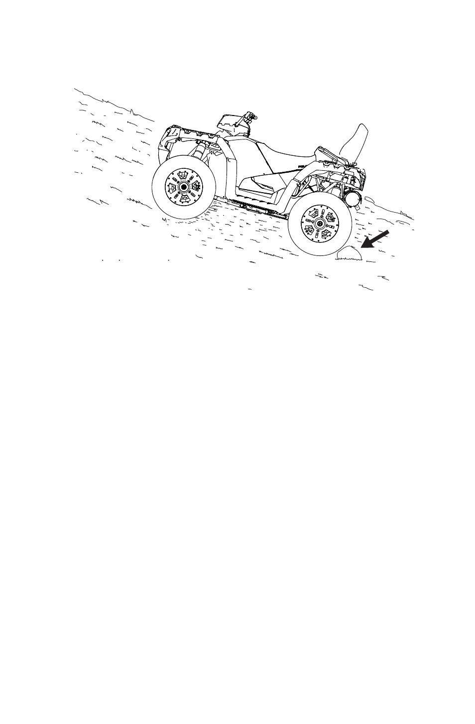 Operation, Parking on an incline | Polaris 2016 ATV Sportsman 850 User Manual | Page 77 / 167