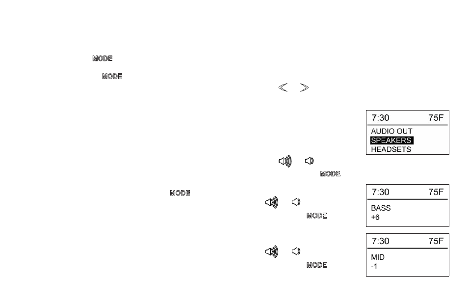 Audio system, Audio mode menus | Polaris 2016 INDIAN Chief Classic User Manual | Page 185 / 200