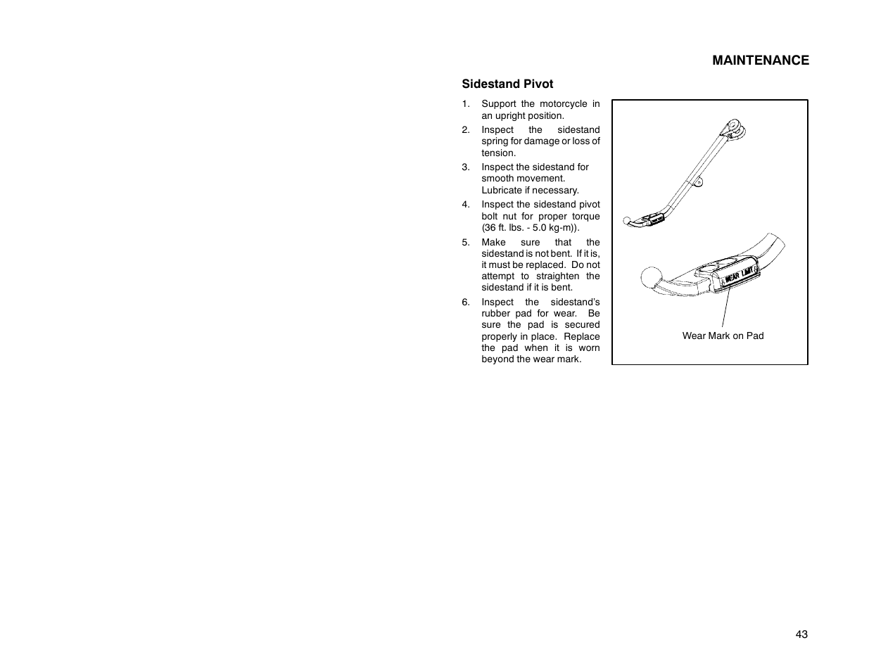 Maintenance | Polaris 2000 Victory Sport Cruiser User Manual | Page 48 / 73